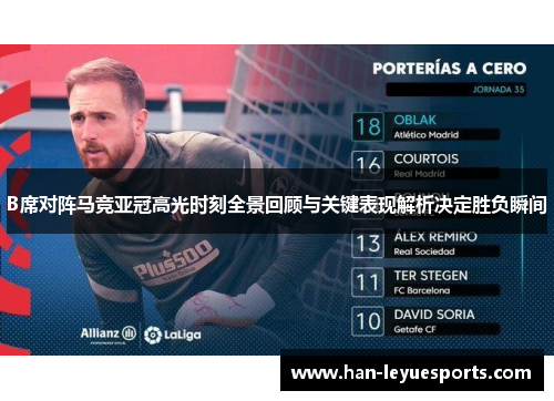 B席对阵马竞亚冠高光时刻全景回顾与关键表现解析决定胜负瞬间 B席对阵马竞亚冠高光时刻全景回顾与关键表现解析决定胜负瞬间